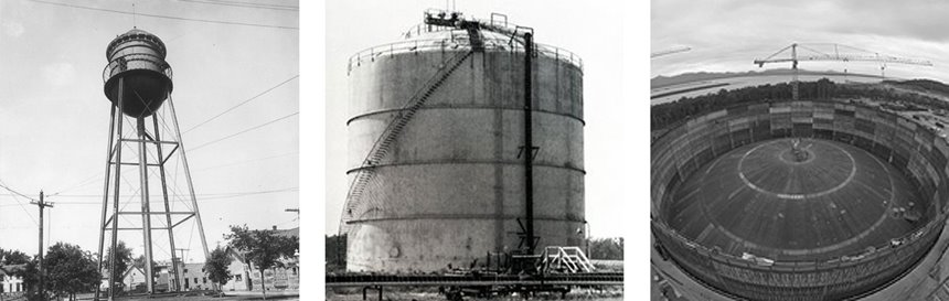 In 1884, CB&I Storage Solutions erected its first steel elevated water storage tank designed with a full hemispherical bottom, the first of many technical innovations in water storage.